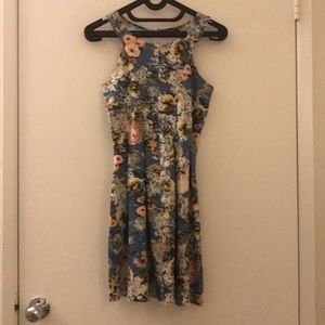 Floral Halter Dress